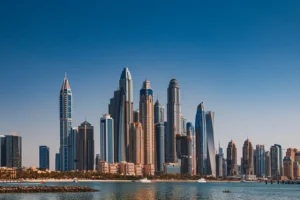 Dubai city skyline